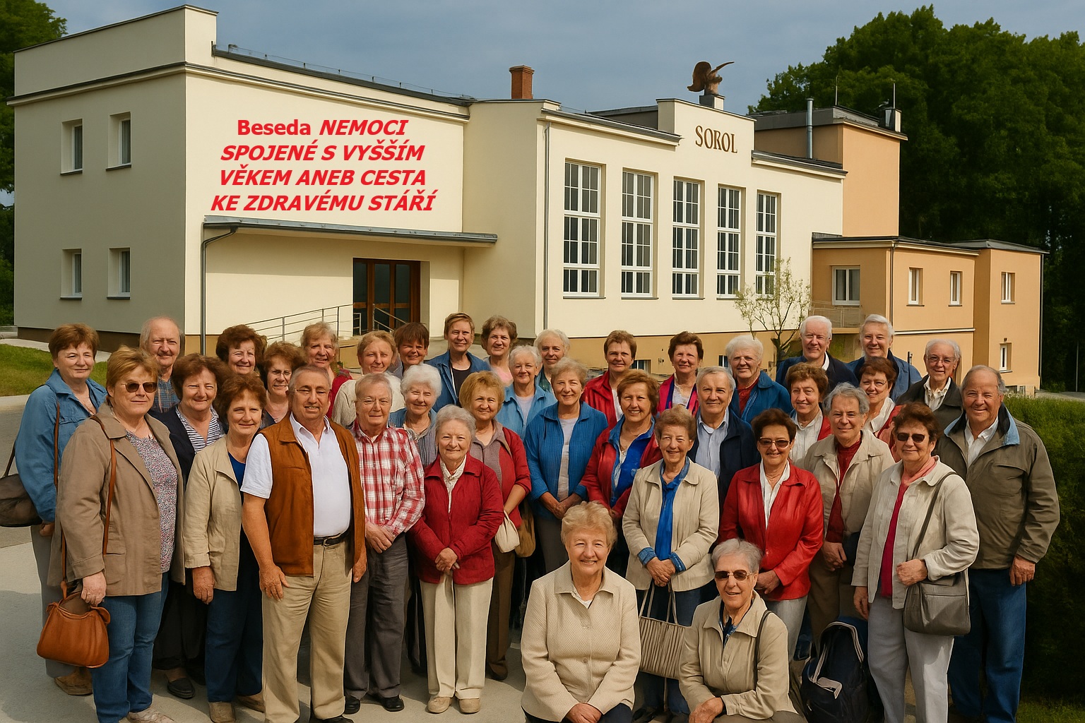 Beseda NEMOCI SPOJENÉ S VYŠŠÍM VĚKEM ANEB CESTA KE ZDRAVÉMU STÁŘÍ - Sokolovna Slatinice