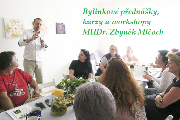 Kurzy a přednášky bylinkového doktora MUDr. Zbyňka Mlčocha - informace pro organizátory (ceník lektorného a zapůjčení techniky)