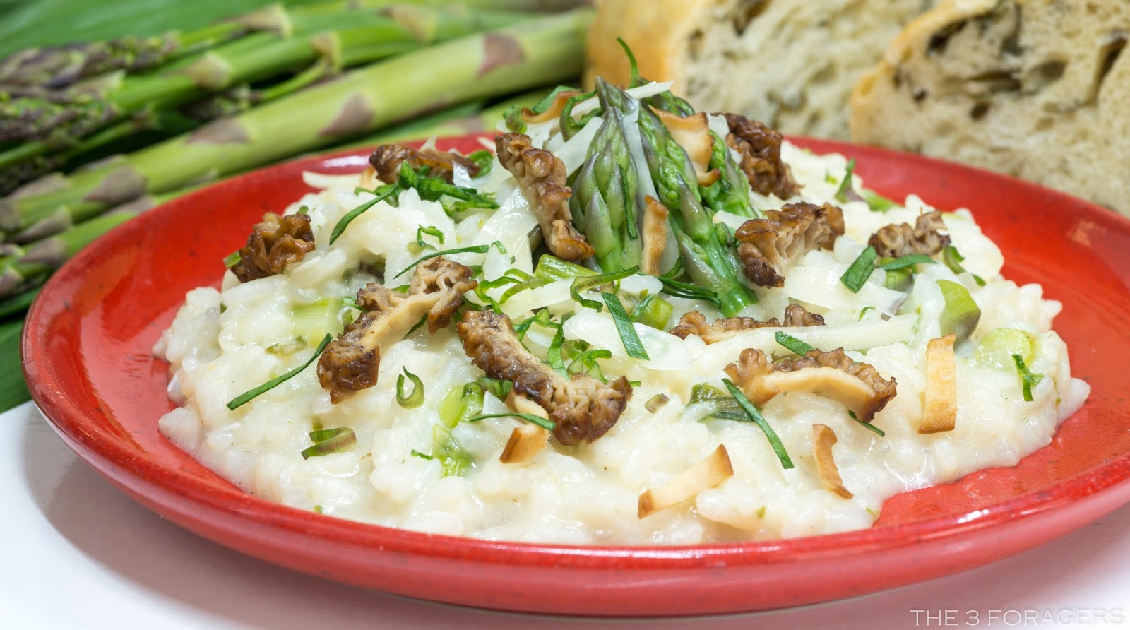 Chřestové rizoto - recept, postup, návod, příprava, suroviny, ingredience