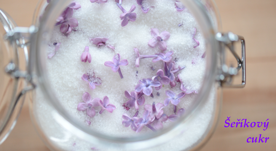 Šeříkový cukr - příprava, recept, postup, návod, využití