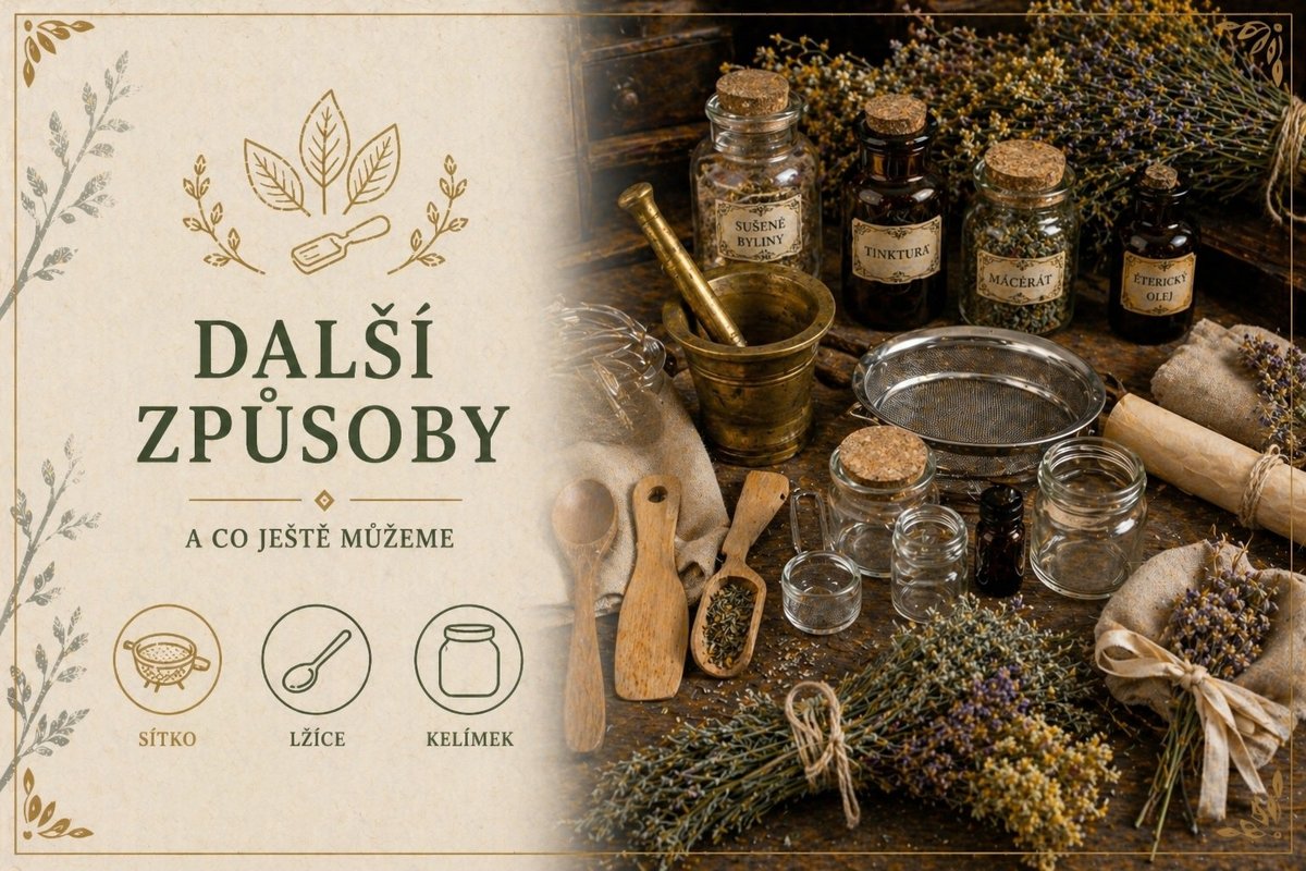 Další způsoby zpracování