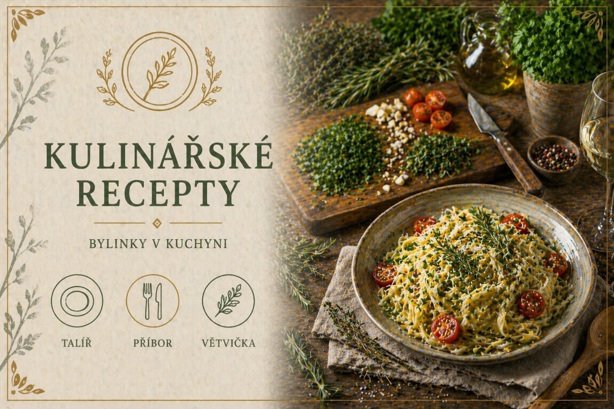 Kulinářské recepty s bylinkami a zeleninou